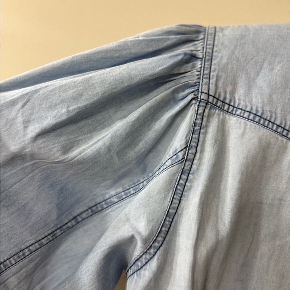 Elan denim blouse - Picture 12 of 15